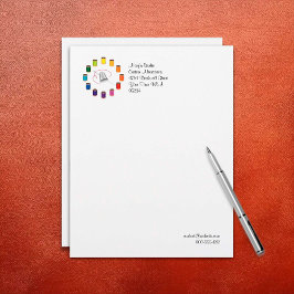 Syttumme, Nålar och Trådar Brevhuvud