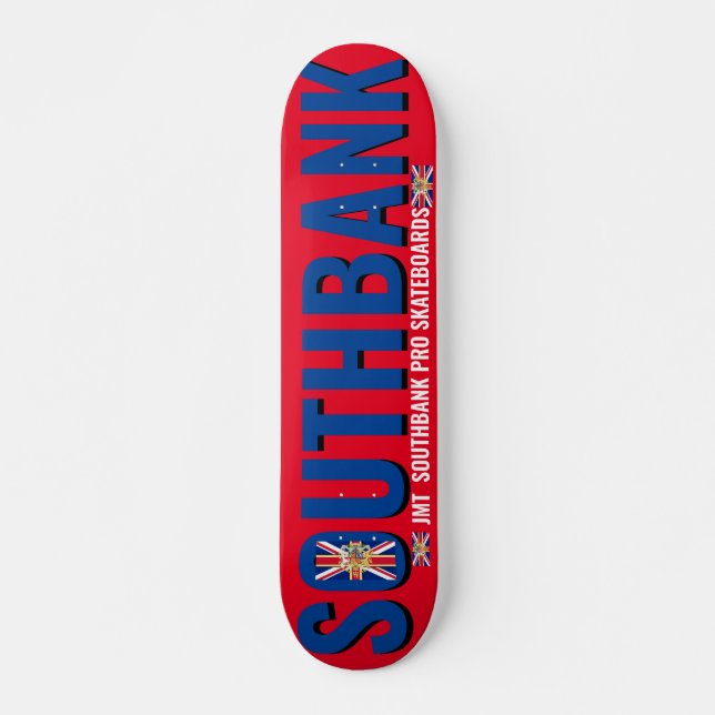 SYUTH BANK UK JMT 7 3/4-tums Skateboard Deck (Framsida)