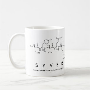 Syver peptide namn mugg