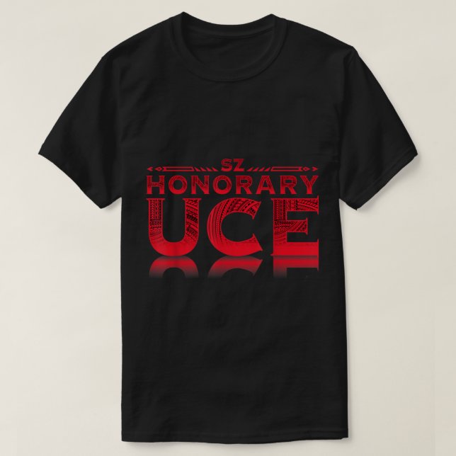 SZ HONORARY UCE Originale ORANGE DESIGN with WE T Shirt (Design framsida)