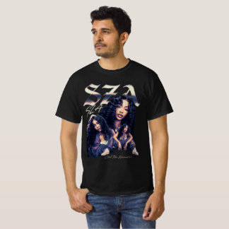 SZA Inspirerad Modern R&B T‑Shirt – Grafisk Tee