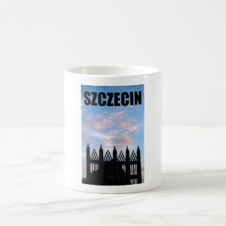 Szczecin Polen Gamla Stadshuset Kaffemugg
