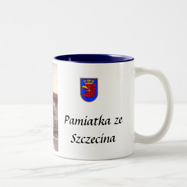 Szczecin Souvenir Mugg (Höger)