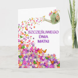 Szczęśliwego Dnia Matki-polska Mors dag-kort Kort