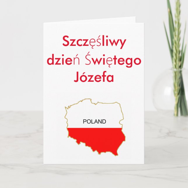 Szczęśliwy dzień Świętego Józefa Helgkort (Framsida)
