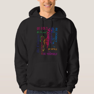 Szebragrafik kan vara fet om du själv är Konstig s Hoodie