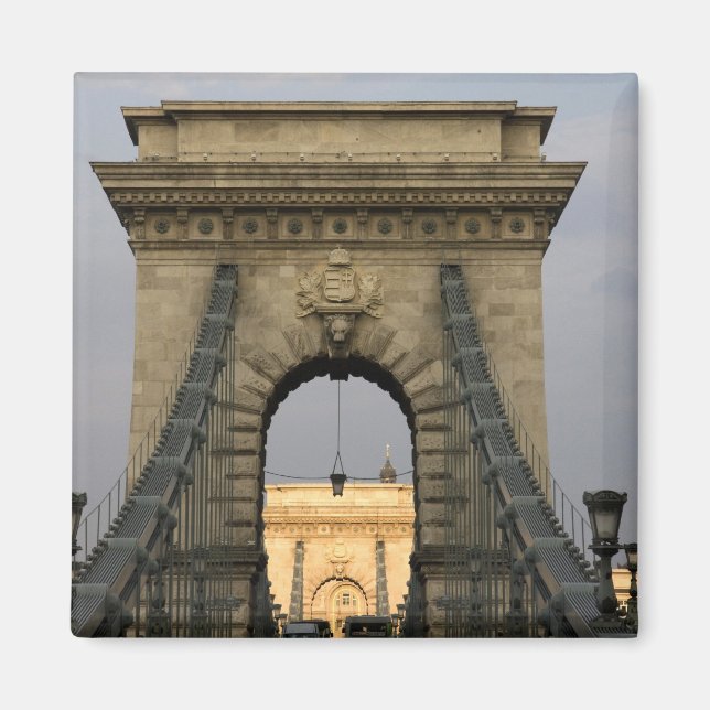 Szechenyi lanchid Szechenyi kedjebro), Magnet (Framsidan)