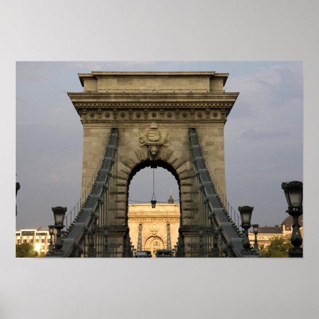 Szechenyi lanchid Szechenyi kedjebro), Poster (Framsidan)