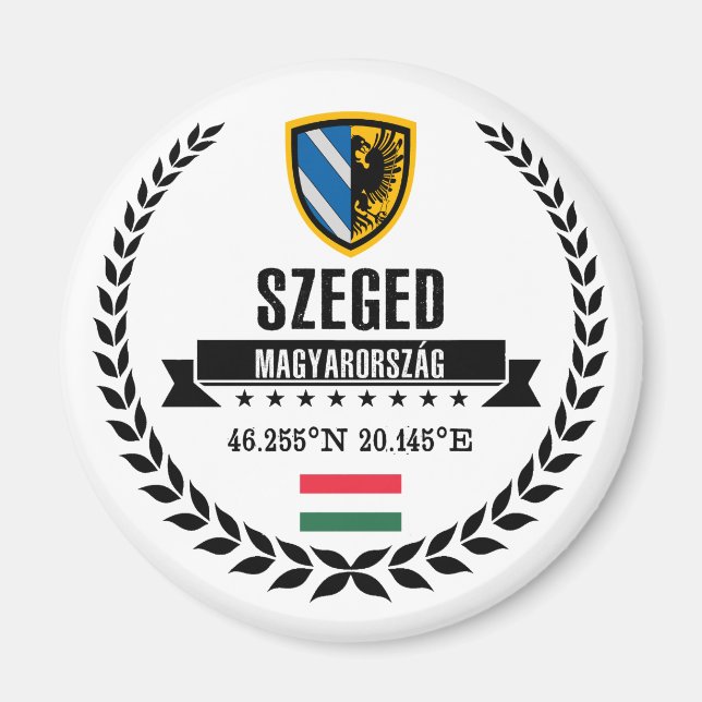 Szeged Magnet (Framsidan)