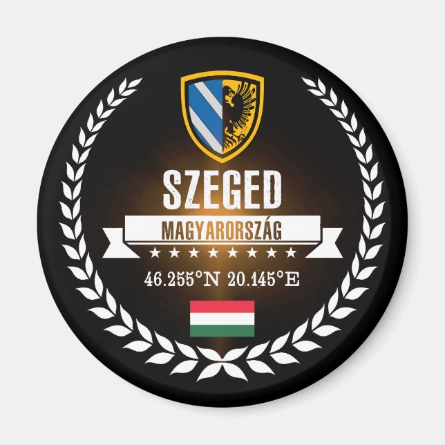 Szeged Magnet (Framsidan)