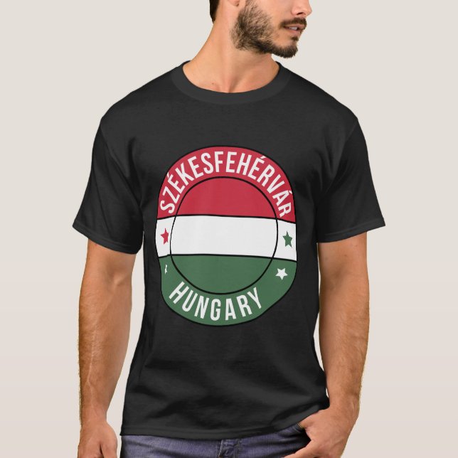 Szekesfehervar, Hungary City T-Shirt (Framsida)