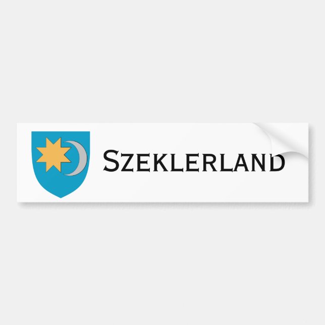 Szeklerland-/Székelyföldbildekal Bildekal (Framsidan)