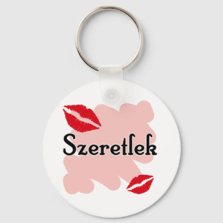 Szeretlek - ungerska I kärlek du Nyckelring