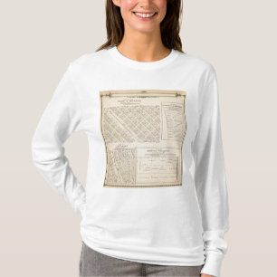 T16S R24E Tulare County delar upp kartan T-shirt
