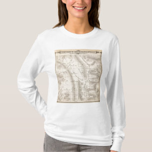 T16S R27E Tulare County delar upp kartan T-shirt