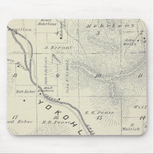 T19S R27E Tulare County Section Karta Musmatta