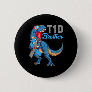 T1d Brother Type 1 Diabetes Awareness Month Dinosa Knapp