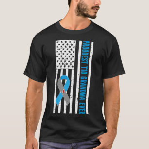 T1D Diabetes Warrior Grandma Typ 1 Diabetes Medvet T Shirt