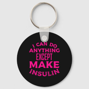 T1d Diabetesmedvetande av typ 1 Manar Kvinnor K Nyckelring