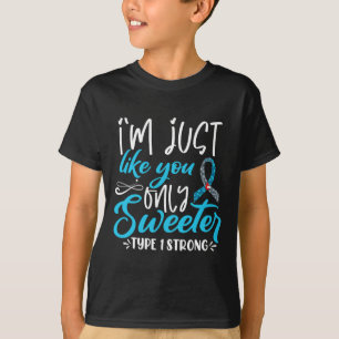 T1d Medvetenhet om barns diabetes T Shirt