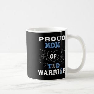T1d Medvetenhet om diabetes Mamma typ 1 Insulin Pa Kaffemugg