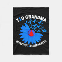 T1d Mormor Diabetes Medvetenhet Typ 1 Botemedel Bl