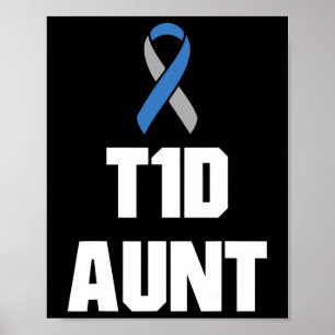 T1d Moster - Medvetenhet om typ 1-diabetes Poster