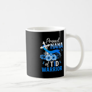 T1d Nana Typ 1 Diabetesmedvetande Insulinfamilj Kaffemugg