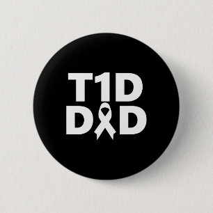 T1d Pappa Diabetes Awareness Knapp