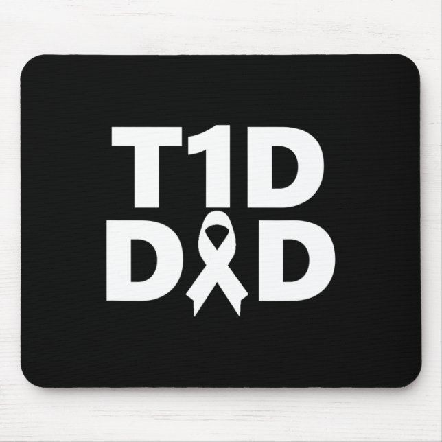 T1d Pappa Diabetes Awareness Musmatta (Framsidan)