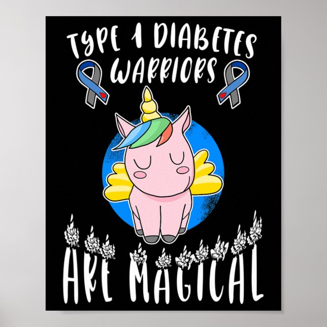 t1d Typ 1-medvetenhet hos enmajskritiker Poster (Framsidan)