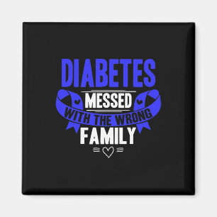 T1d Typ 1 Medvetenhet om diabetes Magnet