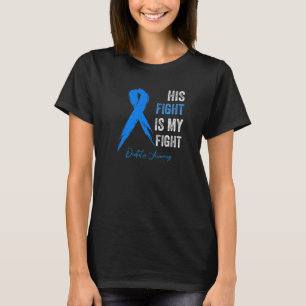 T1D visar att hans kamp är min typ 1-diabetes T Shirt
