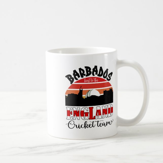 T20 Cricket Rdos värd för England Cricket Team  Kaffemugg (Höger)