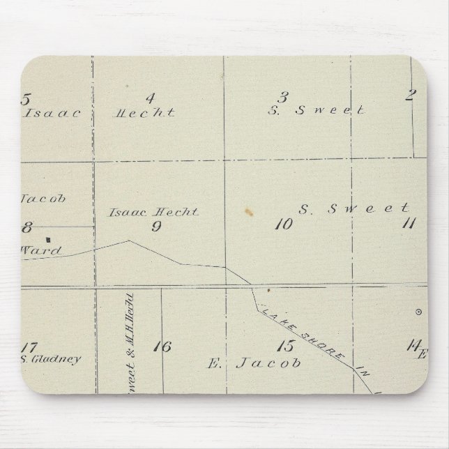 T21S R22E Tulare County Section Karta Musmatta (Framsidan)