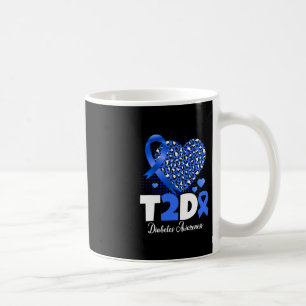 T2D diabetesmedel Pappa Mamma Hjärttyp 2- diabetes Kaffemugg