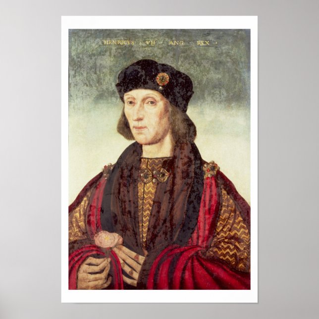 T31778 Porträtt till Henry VII (1457-1509) Poster (Framsidan)