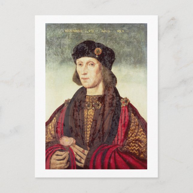 T31778 Porträtt till Henry VII (1457-1509) Vykort (Framsida)