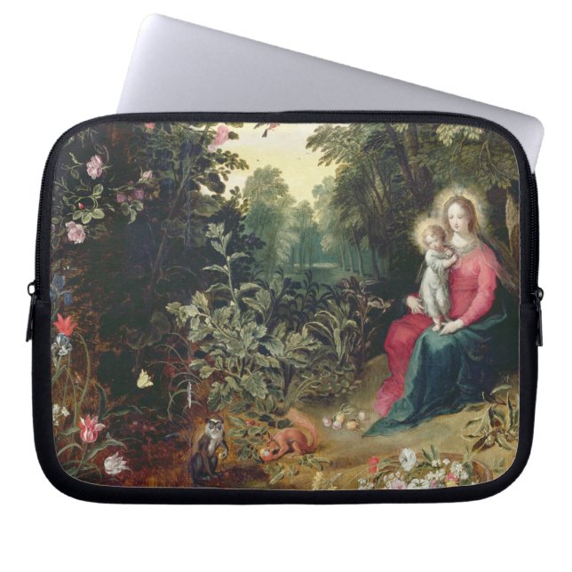 T32789 Madonnaen och barnet i en landskap (panel Laptop Sleeve (Framsidan)