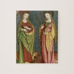 T32982 St Margaret av Antioch och St.-tro, c.15 Pussel