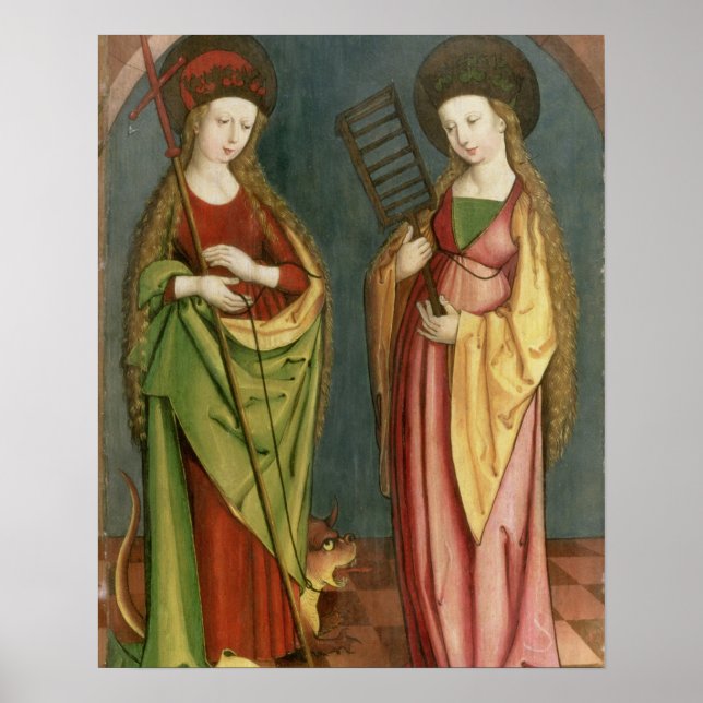 T32982 St. Margaret of Antioch St. Faith, c.15 Poster (Framsidan)