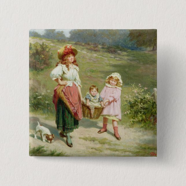 T33572 som ska marknadsföras, köp en fet gris knapp (Framsida)