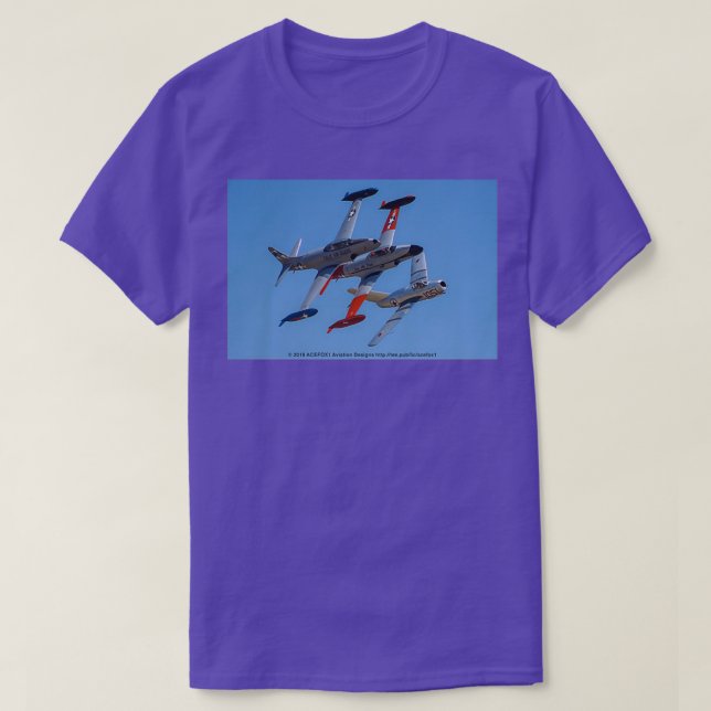 T33s och MiG15 T Shirt (Design framsida)
