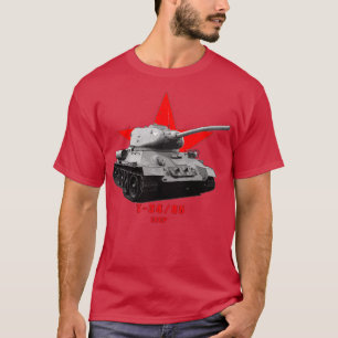 T3485 Militär tank WW2 T Shirt