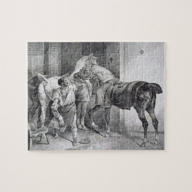 T34894 den engelska farrieren, 1822 (lithoen) pussel (Horisontell)