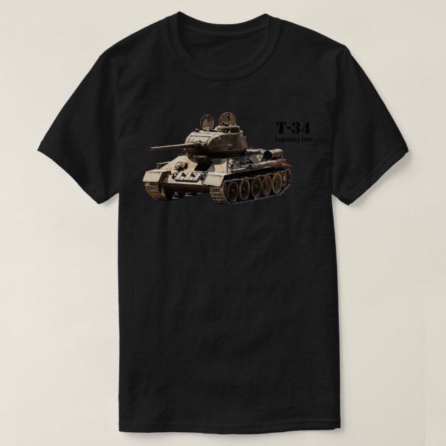 T34 1 T SHIRT (Design framsida)