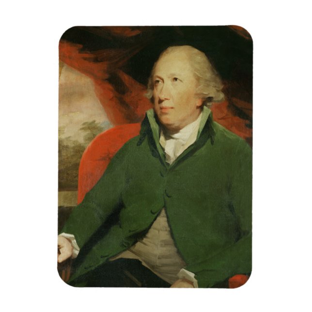 T7303 Rev. John Home Magnet (Vertikal)