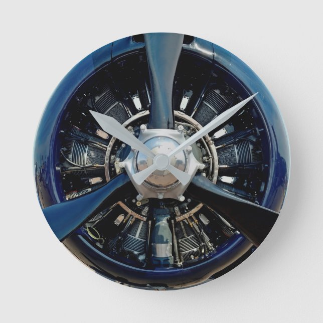 T-28 Trojan Rund Klocka (Framsida)