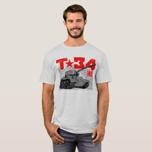 T-34-85 Sovjetunionens medelstora tank T Shirt