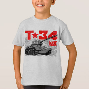 T-34-85 Sovjetunionens medelstora tank T Shirt